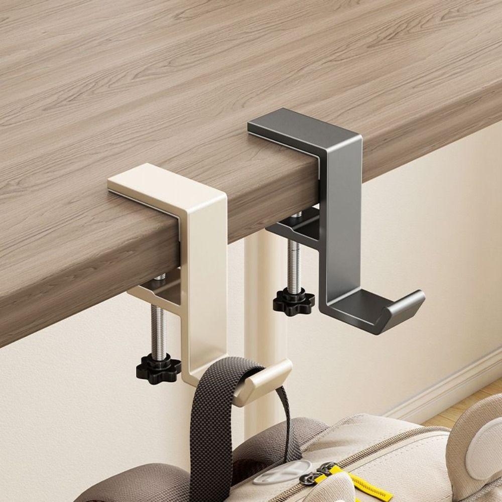 Металлический крючок для наушников, зажимной держатель для наушников, новый подвес для рюкзака, под стол