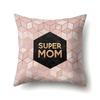 Ins Marble Polyester Pillowcase Car Decoration Home Printed Car Waist Cushion Pillowcase Pillowcase Car Decoration