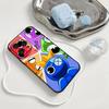 Игрушка Rainbow Friends Мультяшная Игра Чехол для Телефона Для Iphone 17 16 15 11 13 14 Pro Max X Xr Xs Max 12mini Черный Чехол