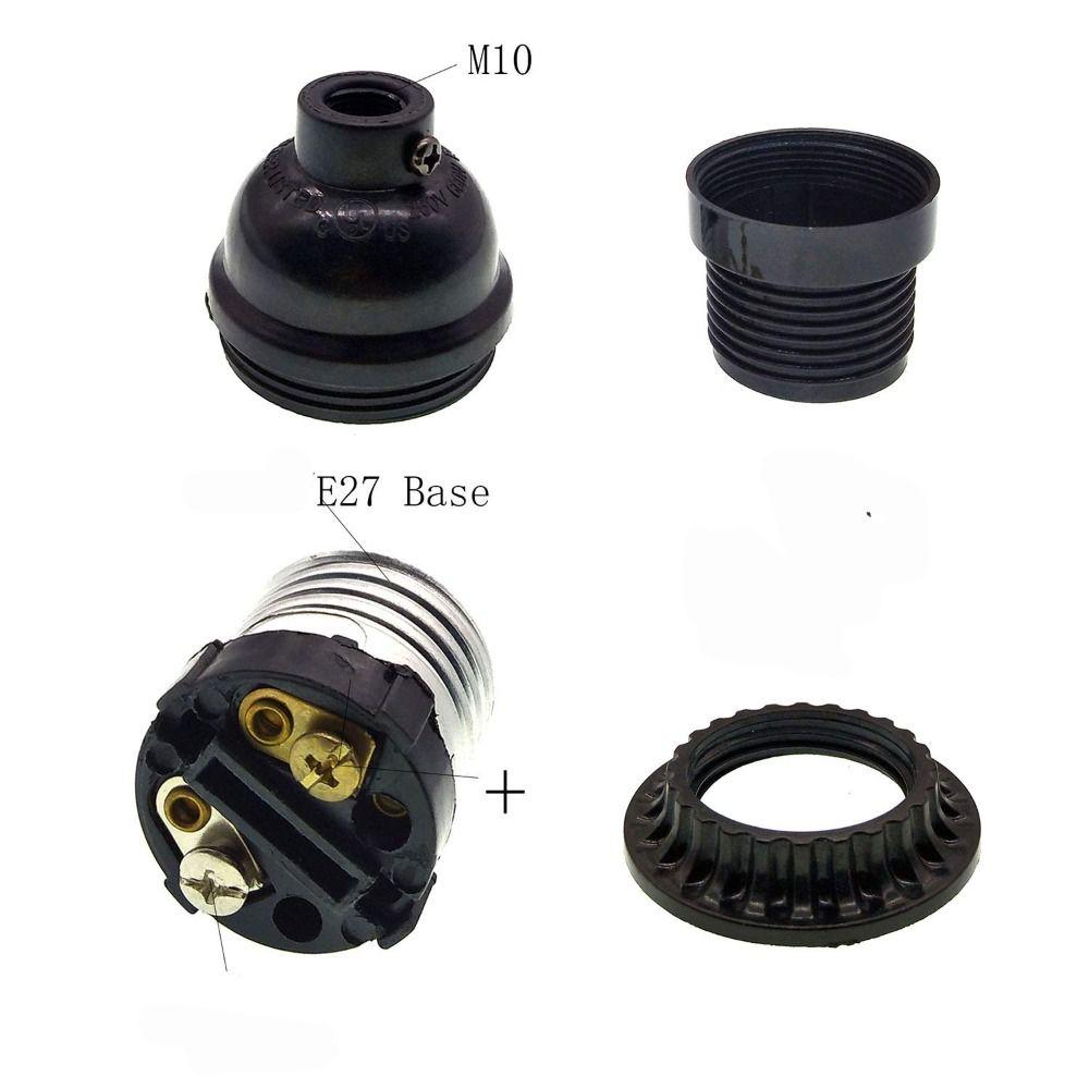 250 В бакелитовый цоколь E27 с выключателем, полезный держатель лампы, подвесной светильник