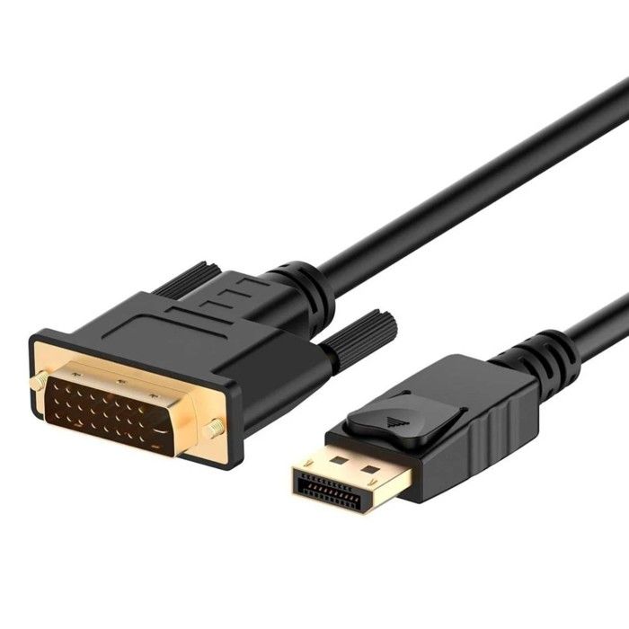Câble Ewent EC1441 DisplayPort Vers DVI-D 1,8 M Noir