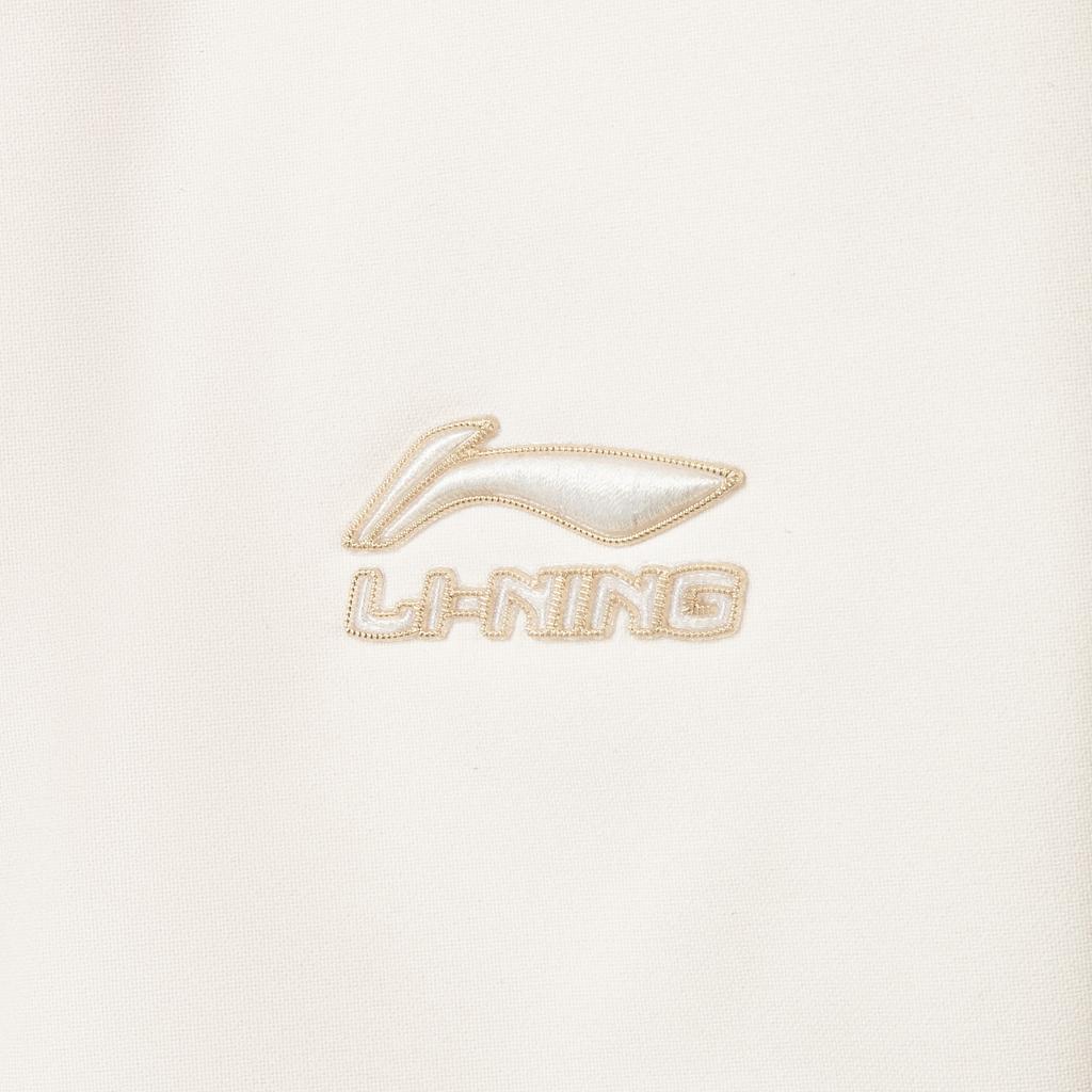 Li Ning Спортивный стиль Ветрозащитная Водоотталкивающая Хлопковая куртка с логотипом Женские куртки AJMW090-5