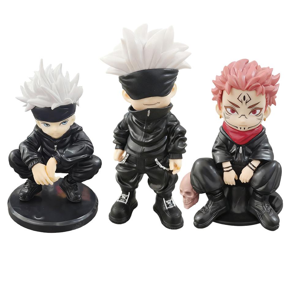 14 см Аниме Фигурка Стиль Jujutsu Kaisen Сатору Годжо Action Лорд Проклятий Сукуна Фигурка Коллекционная Модель Кукла Игрушки 3 Позывная Артикулированная Масштаб