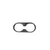 Carbon Fiber Front Water Cup Holder Panel Cover Trim For Mazda CX-3 2016-2023