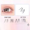Natural Black Lower False Eyelashes Transparent Base Short Cluster Cluster Eyelash For Daily Makeup And Photos