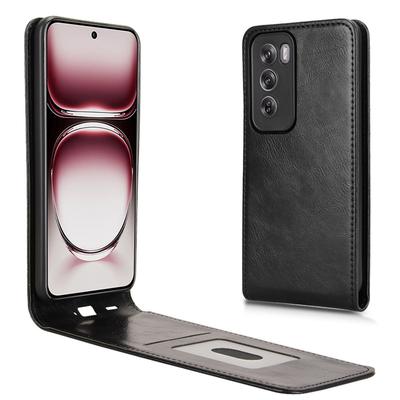 Для OPPO Reno 12 5G Business Flip Vertical Case Retro, удобный для кожи, держатель для карт с полным покрытием, для OPPO Reno 12 Pro 5G, чехлы для телефонов
