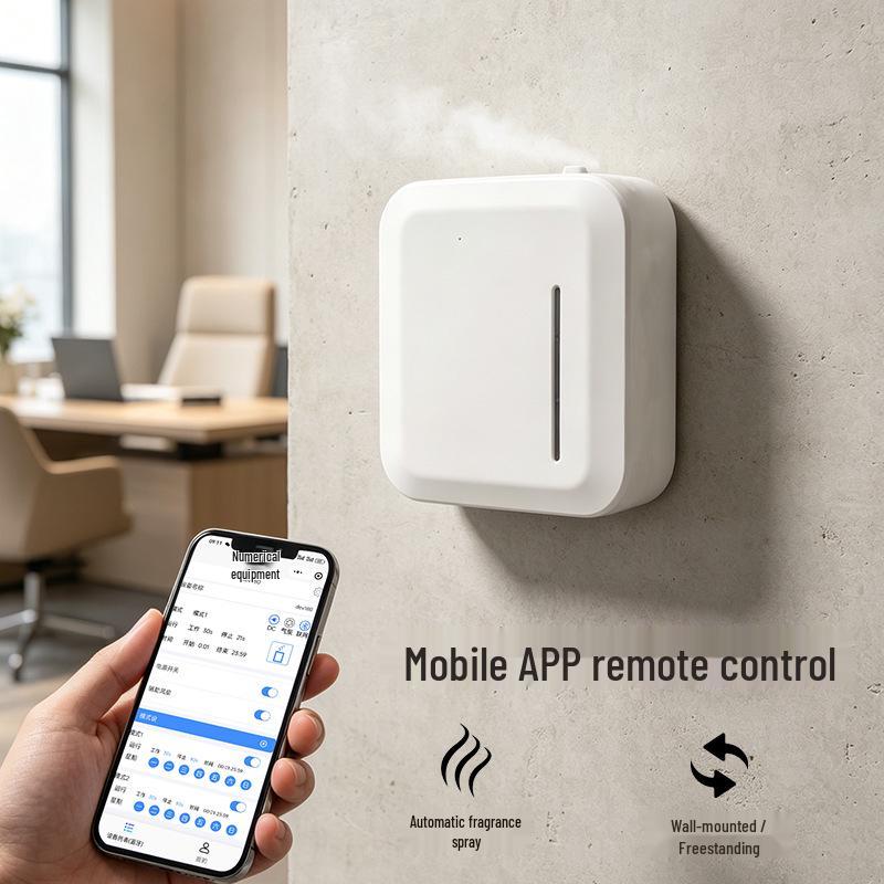 Умный Bluetooth аромадиффузор с таймером - Компактный распылитель ароматов для квартир и зон ресепшн