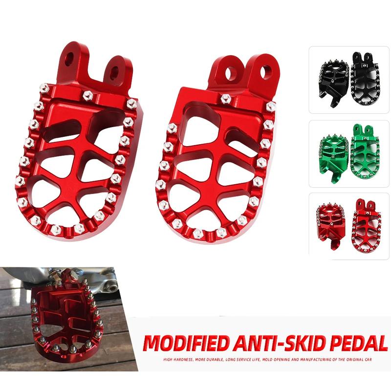 Подножки Педали Подставки для ног Для Honda CR 80 85 R CRM 250 XR 400 R CRF 230 1000 L DTC Для KAWASAKI KLX 250 S 300 R KLR 650