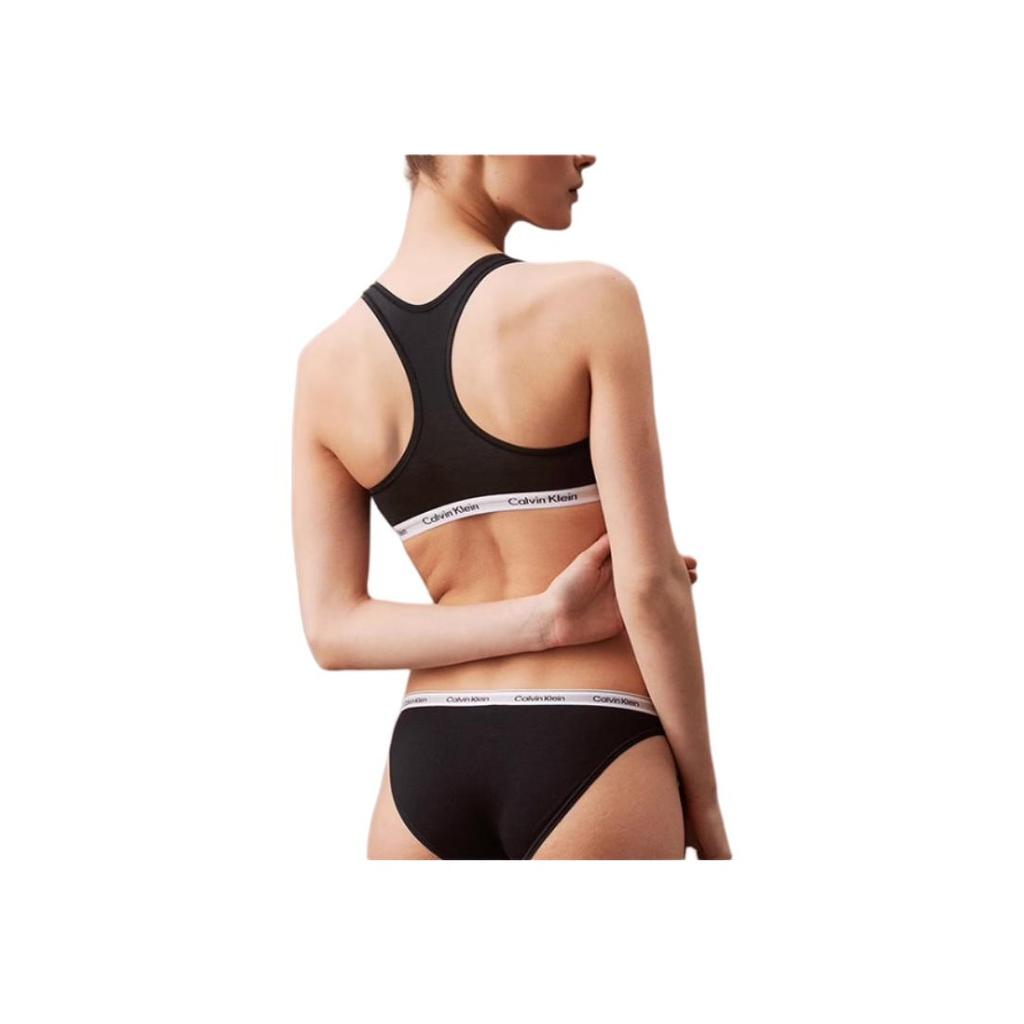 Calvin Klein Color Block Letter Jacquard Comfortable Triangle Underwear 3-Pack Women Underwear QD5207-900