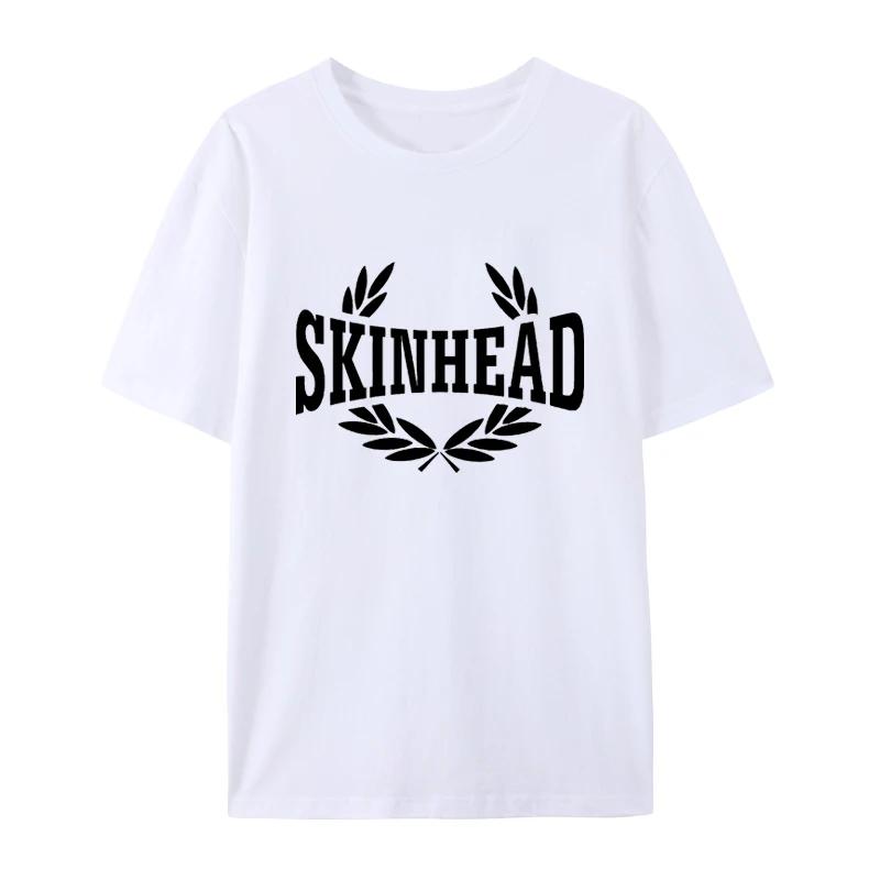 Забавная футболка Skinhead A Way of Life для мужчин и женщин с коротким рукавом, хипстерские графические футболки, модные хип-хоп-топы, мужская одежда