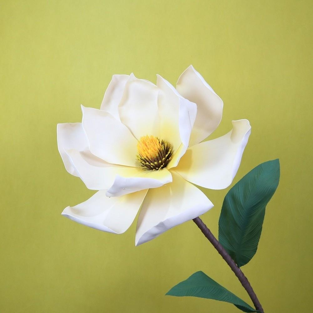 45CM Size Simulated Magnolia Flower Large Flower Simulation Lotus Flower Home Decoration