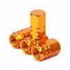 Aluminum Alloy Car Wheel Tire Valve Caps Tyre Rim Stem Covers Airdust Waterproof For Automobiles Motorcycles Accessories