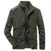 Men's Autumn and Winter Thickened Warm Cardigan Outdoor Inner Middle Layer Jacket Zipper Stand Collar Warm Jacket