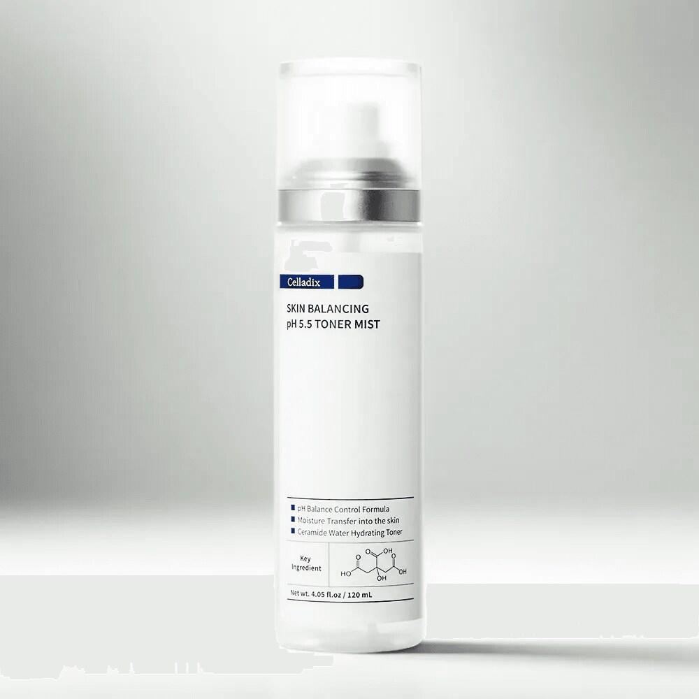 Celladix Спрей для балансировки кожи pH 5,5 тонер спрей для успокоения кожи 120 мл
