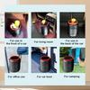 Travel-Friendly Folding Bucket for Camping Use