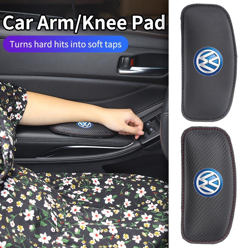 Hub Caps Car Knee Pad Elbow Pillow Leg Cushion Hand Support Mat Interior For Volkswagen VW Jetta Golf Beetle CC EOS GTI MK2 MK6