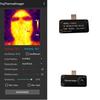 Тепловизор для мобильного телефона 32x32 с высоким разрешением, интерфейс Type-C, инструмент для измерения температуры, тепловизионная камера для телефона Android