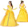 Adult Women'S Halloween Cosplay Belle Princess Dress Beauty And Beast Anime Costume Carnival Party Ball Dresses Clothing