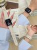 Красивая петля из кожи Наты Correa Для ремешка Apple Watch Серия 11/10/9/8/7/6/5/4/3/2/1 38мм 40мм 41мм 42мм 44мм 45мм 46мм 49мм Ремешок