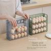 Premium Multi-layer Flip Egg Storage Box for Fridge Door - Douyin Inspired Design