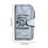 Men's Long Wallet Fishing Theme Casual Multi Card Holder Pocket Purse