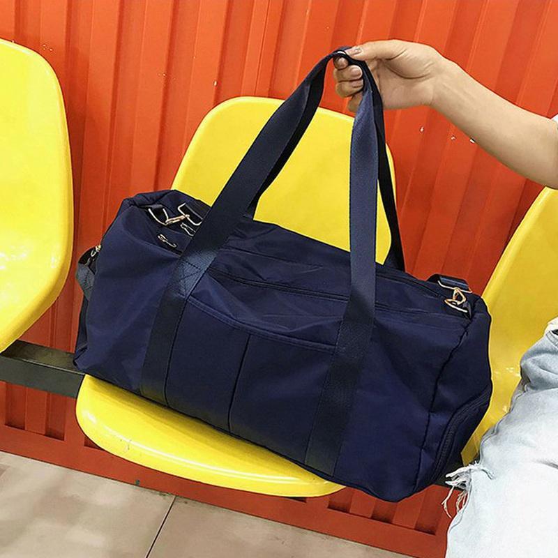 Large Capacity Duffel Bag Folding Extensible Bag Tote Carry On Luggage Handbag Waterproof Duffel Women Shoulder Bags