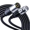 Mukjipa XLR Cable Microphone Cable Male To Female Compatible with Recording Devices Such As AV Uses Canon Cable OFC Cable Microphones, Amplifiers,
