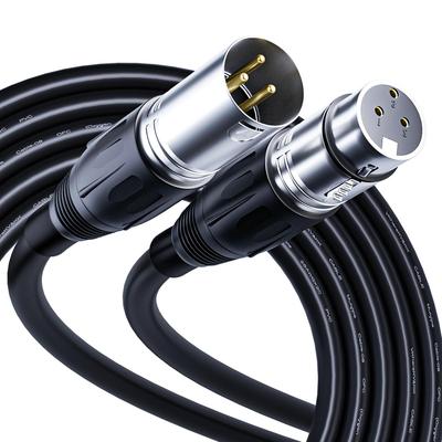 Mukjipa XLR кабель микрофонный кабель папа-мама совместим с записывающими устройствами, такими как AV Использует кабель Canon OFC микрофоны, усилители,