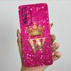 Для Realme 6 6Pro Модный Чехол для Телефона с Первоначальной Буквой для Пары для Realme6 6 Pro 6s Narzo Мягкий Силиконовый TPU Защитный Чехол для Линзы