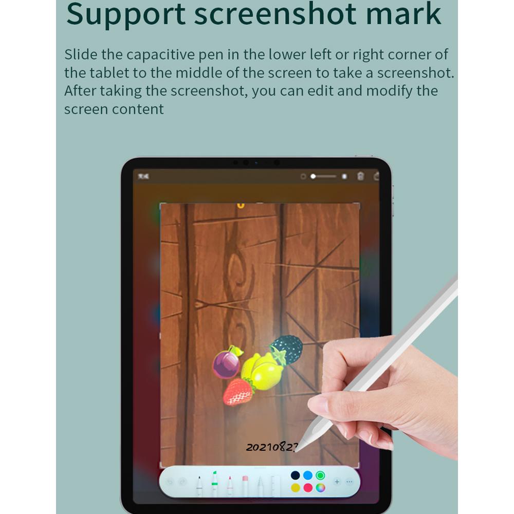 Стилус для Apple Pencil 2 1 iPad Pencil для iPad Pen Air 4 5 7 8 9 Mini 6 2018-2023 для Apple Pencil с отклонением наклона ладони