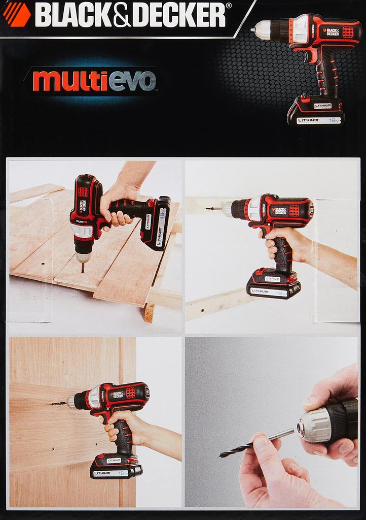 Головка дрели-шуруповерта Black and Decker EDD183 (ЧЕРНЫЙ+ДЕКЕР)