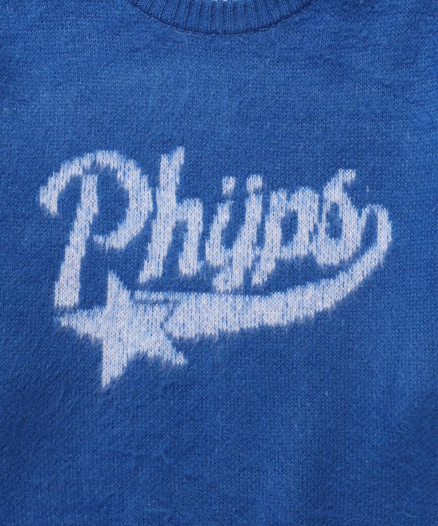 PHYSICAL DEPARTMENT Startail Brushed Knit_Blue