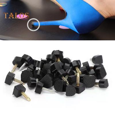 20 пар сменных насадок для каблуков 5 размеров 8-12 мм TPU Iron Construction Шумоподавление Быстрый ремонт обуви U-образные защитные насадки для каблуков
