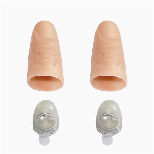 PVC MagicThumb Light Party Stage Glow Fingers Light 2Pcs