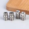 2Pcs Bspt High Pressure Flat Fan Nozzle 65 Degree Hvv Water Spray Nozzle For Cleaning
