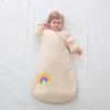 Pure Cotton Baby Sleeping Bag: All-Season, Anti-Startle, Thickened, Anti-Kick Quilt for Newborns and Children.