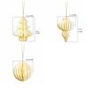 Hanging Christmas Tree Pendant Solid Color Christmas Tree Decoration  Home