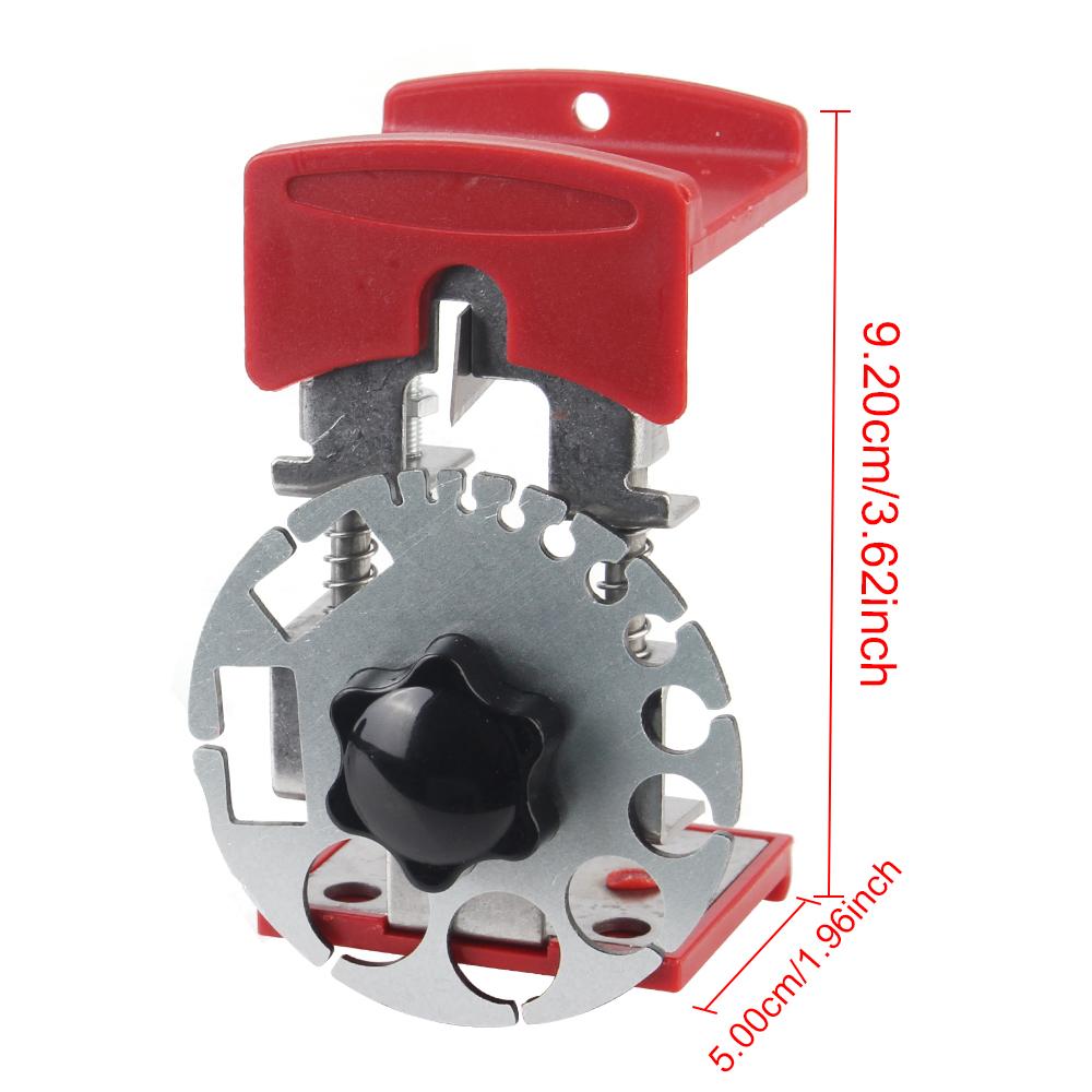 Портативные лезвия для снятия изоляции Инструменты электрика Нож для резки проводов Ручной инструмент для быстрой зачистки кабеля Регулируемая глубина зачистки