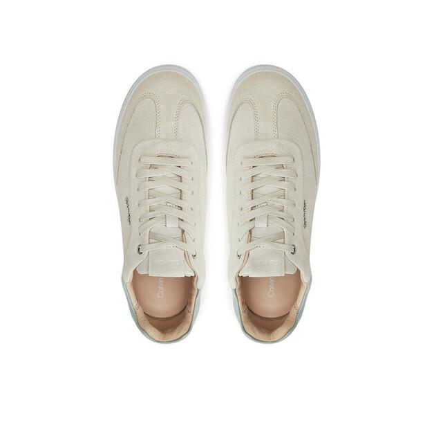 Calvin Klein Cupsole Lace Up Sneakers - Sue HW0HW02436 Beige