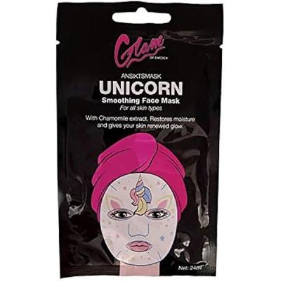 Маска для лица - GLAM OF SWEDEN - UNICORN - 24 мл - Веганская - Для всех типов кожи