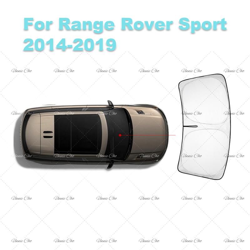 Солнцезащитная шторка на лобовое стекло - подходит для Land Rover Range Rover Sport 2014- Аксессуары Солнцезащитный козырек на переднее стекло Блок УФ-лучей