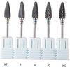 Ceramics Nail Drill Bits Cylinder UV Gel Remover Electric Drill Burr Ceramic Manicure Tool Accessories
