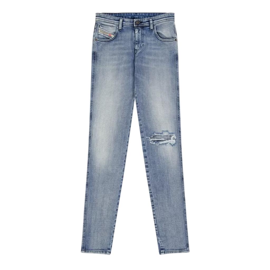 Diesel Womens/Ladies Denim 5 Pockets Straight Jeans