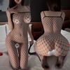Sex Net Clothes Large Mesh Fishnet Socks Can Be Torn Sexy Transparent Open Crotch One-piece Hot Sex Underwear