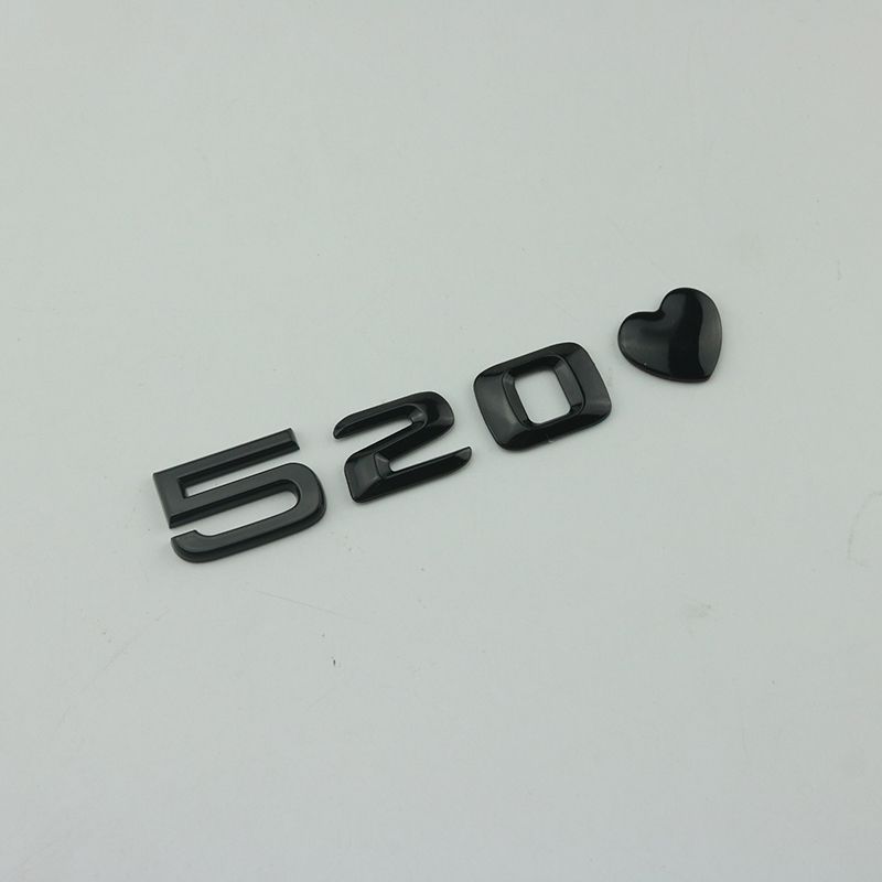 Q5A520 love confession decorative sticker A3A4A6LOVE modified car logo English letter rear tail label car sticker