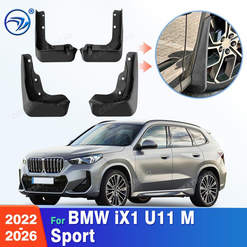 For BMW iX1 U11 M Sport 2024 2025 2026 Fender Mudflaps Splash Guards Mudguards Mud Flaps Car Accessories