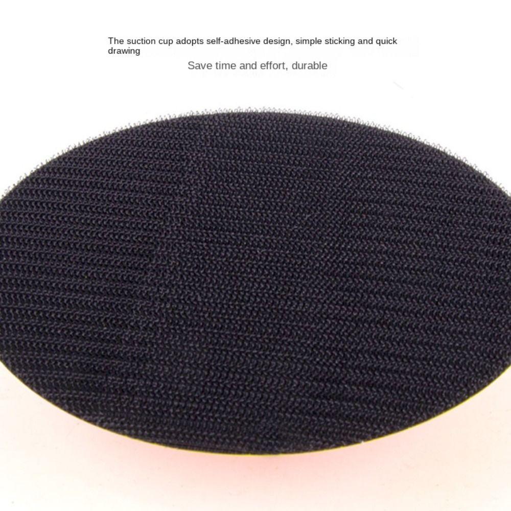 100mm/125mm Plate Backing Pad PU Sanding Pad Holder Durable Sponge Polishing Disc