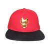Iron Man Face Snapback Cap