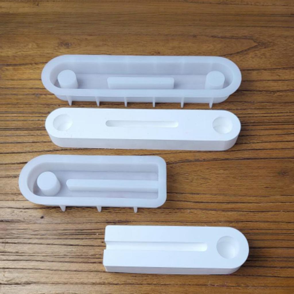 Candlestick Silicone Molds 1/2 Holes Candle Holder Mold DIY Resin Casting Mold for Taper Candle Aromatherapy Moulds