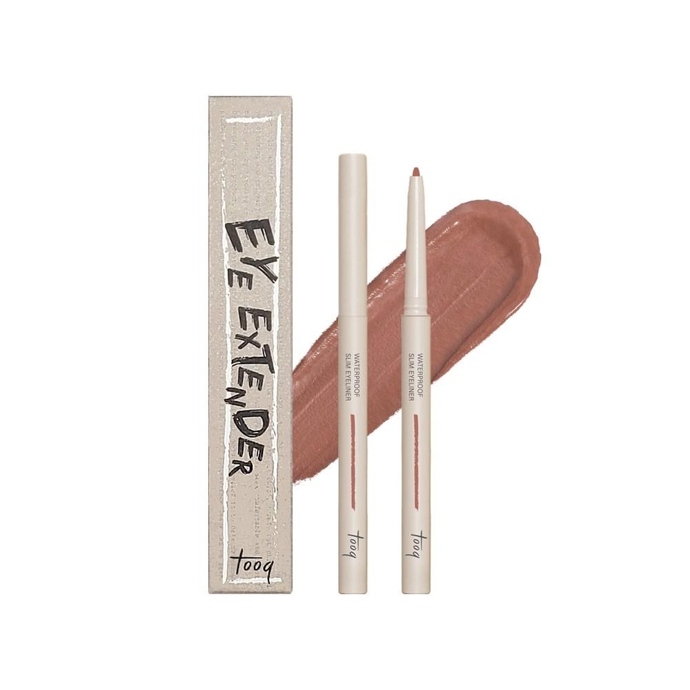 Водостойкая тонкая подводка для глаз Tuque Eye Extender, Теплый оттенок, 1 шт.